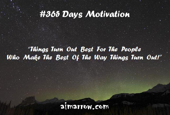 365 Days Motivational Quotes – 24 - Aim Arrow